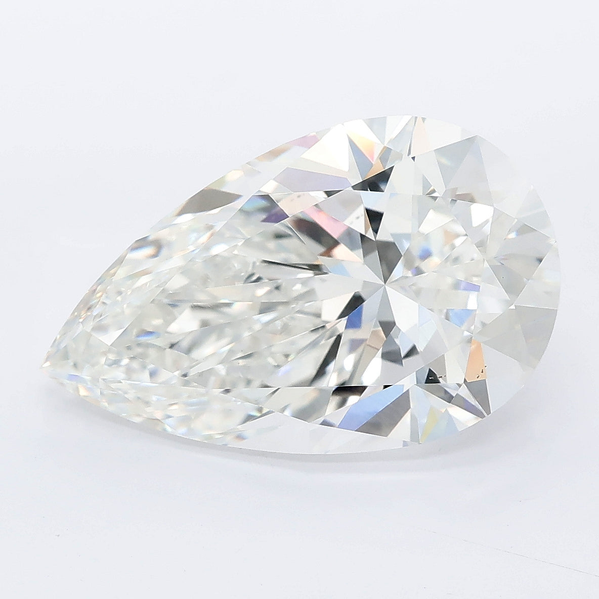 7.05ct Pear Lab Grown diamond, stone 41268