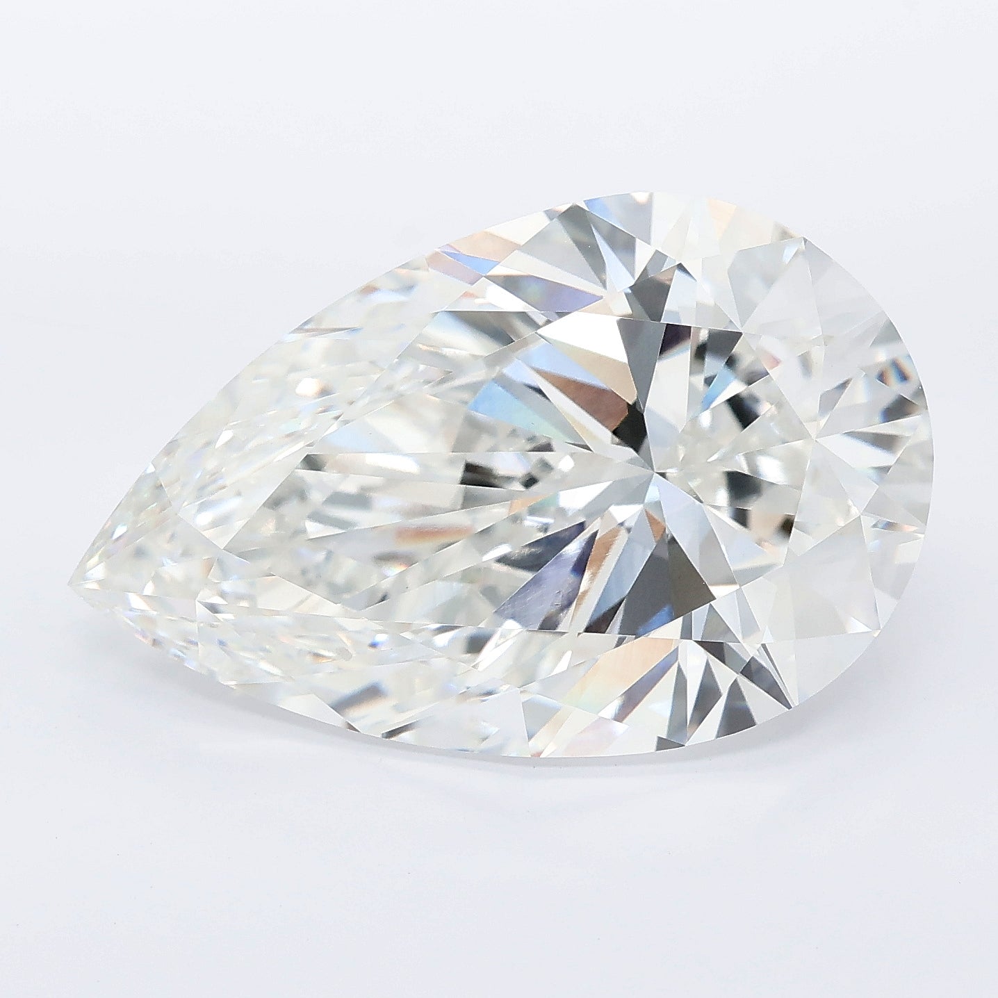 12.09ct Pear Lab Grown diamond, stone 41323