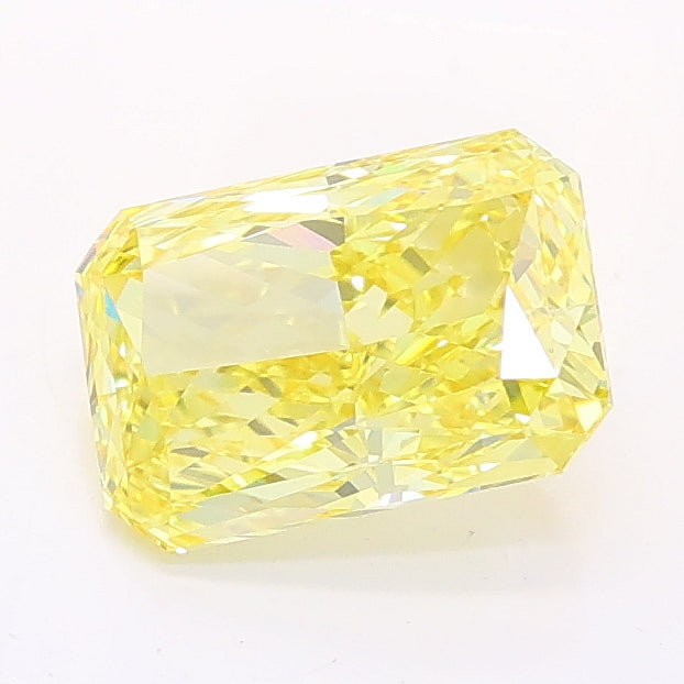 1.37ct Radiant Lab Grown diamond, stone 41418
