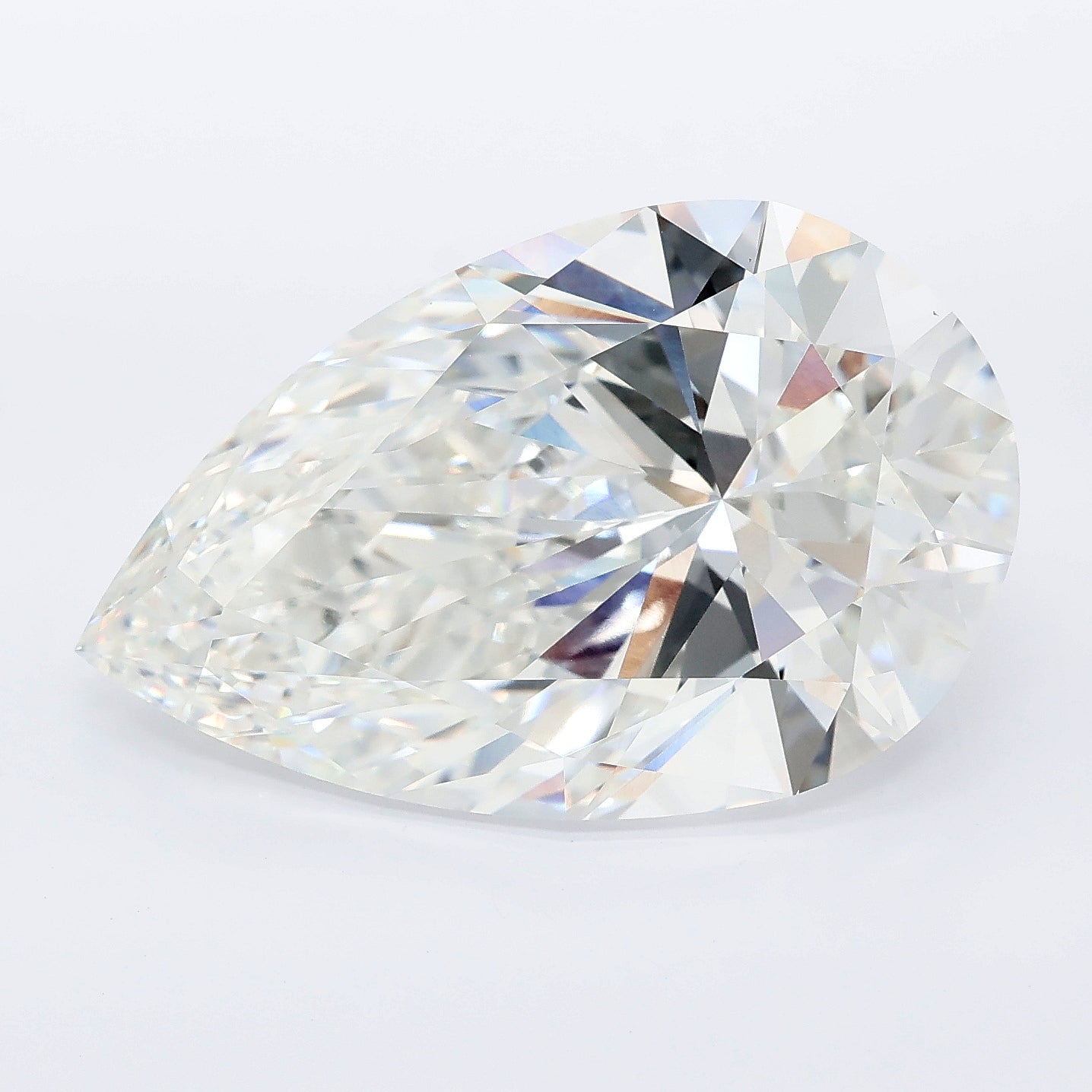 12.03ct Pear Lab Grown diamond, stone 41445