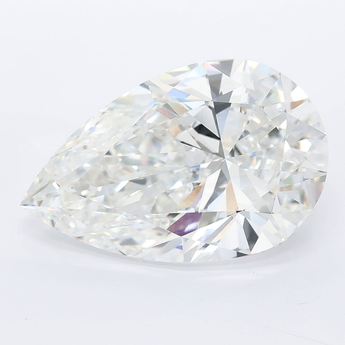 7.02ct Pear Lab Grown diamond, stone 41962