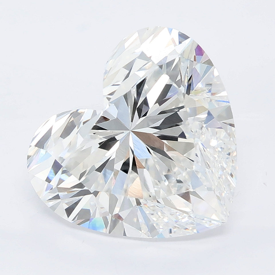 6.27ct Heart Lab Grown diamond, stone 42131