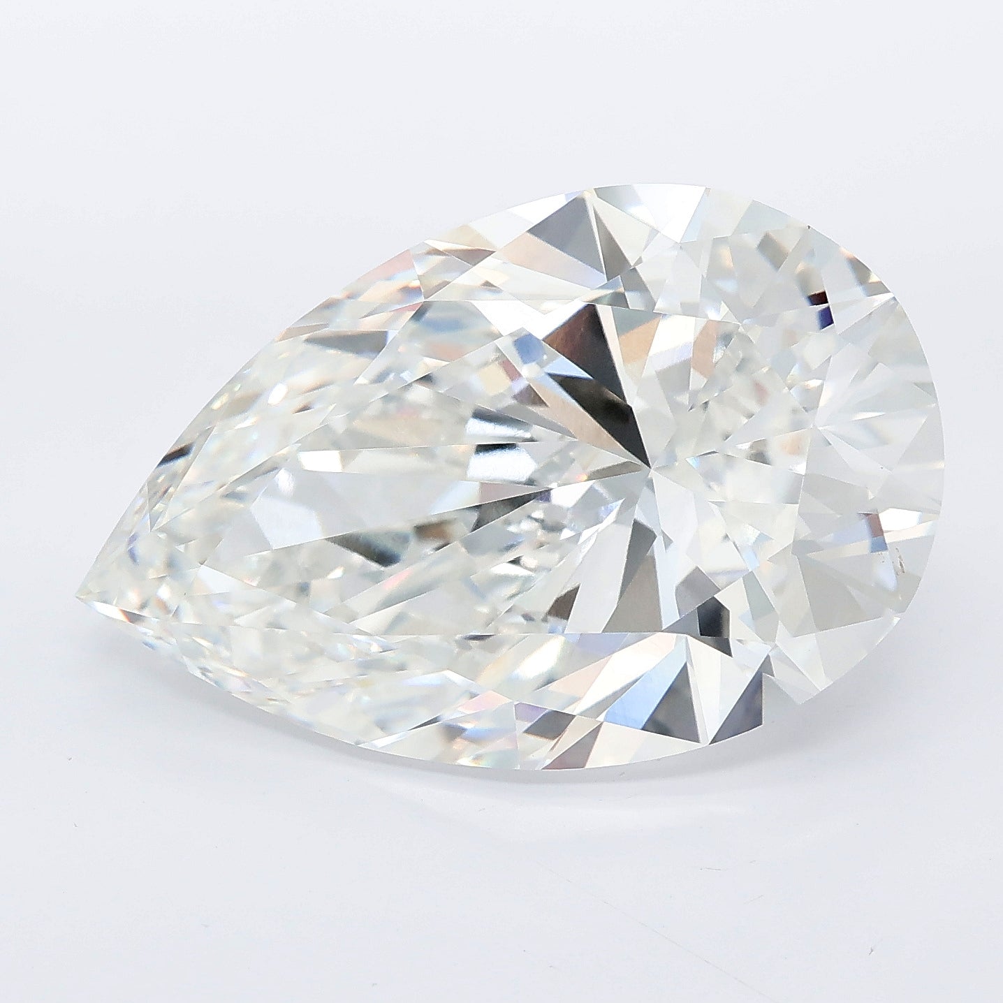 12.60ct Pear Lab Grown diamond, stone 42240
