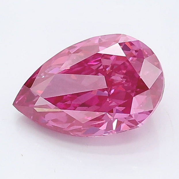 1.37ct Pear Lab Grown diamond, stone 42452