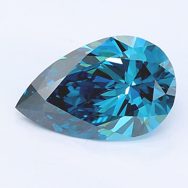 0.96ct Pear Lab Grown diamond, stone 42471