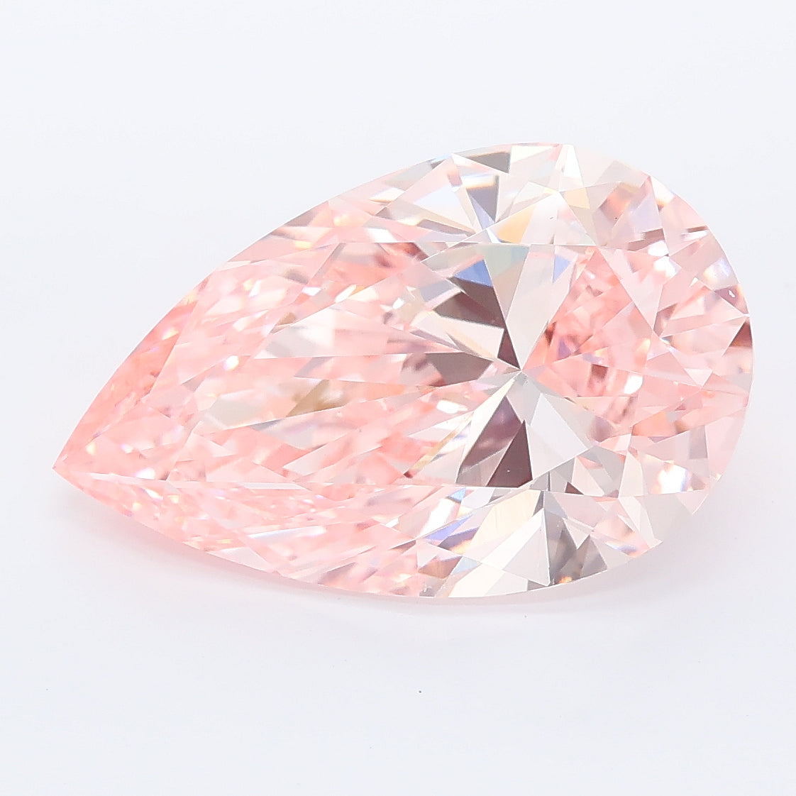 6.02ct Pear Lab Grown diamond, stone 43411