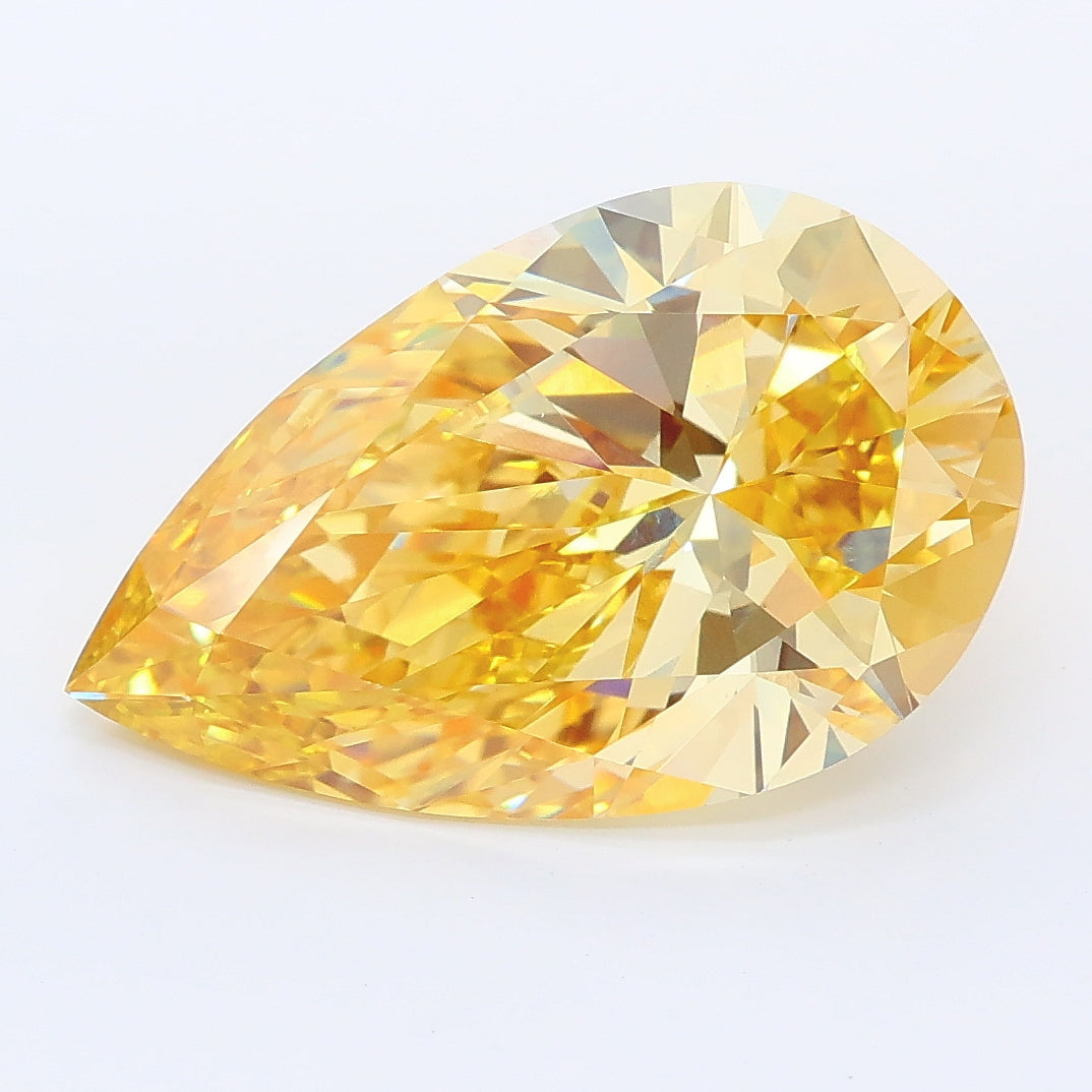 5.00ct Pear Lab Grown diamond, stone 43412