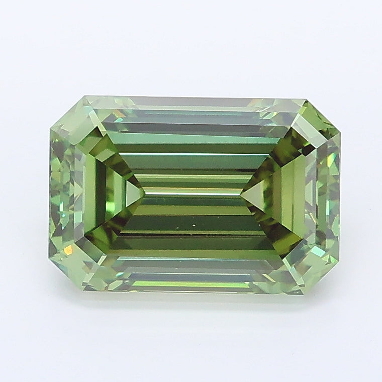 2.51ct Emerald Lab Grown diamond, stone 43415