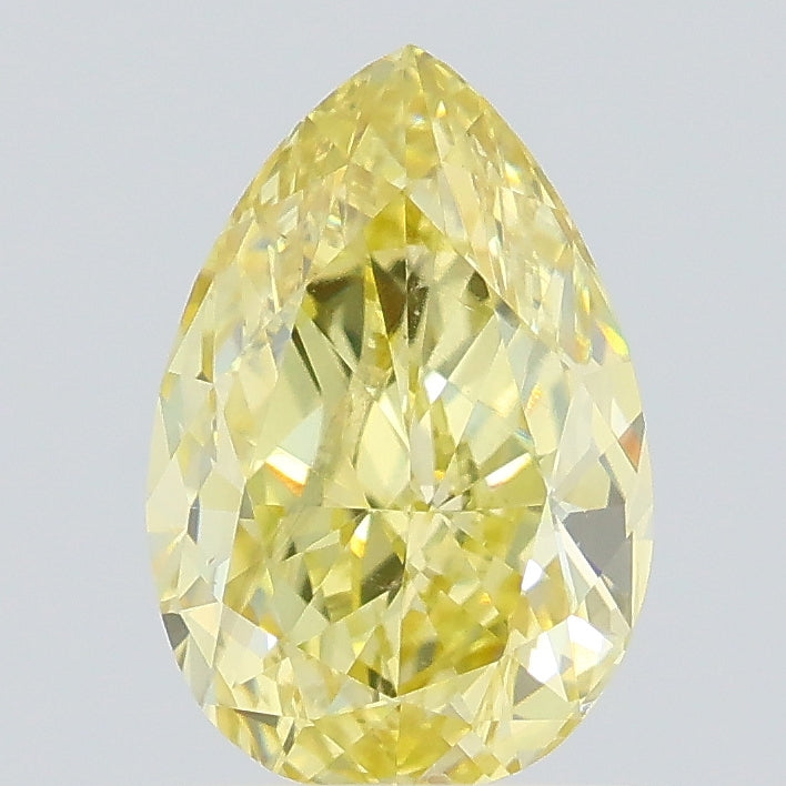 0.77ct Pear Lab Grown diamond, stone 43456