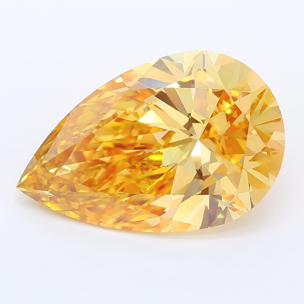 4.94ct Pear Lab Grown diamond, stone 43686