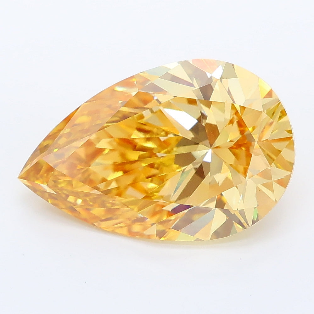 4.79ct Pear Lab Grown diamond, stone 43770