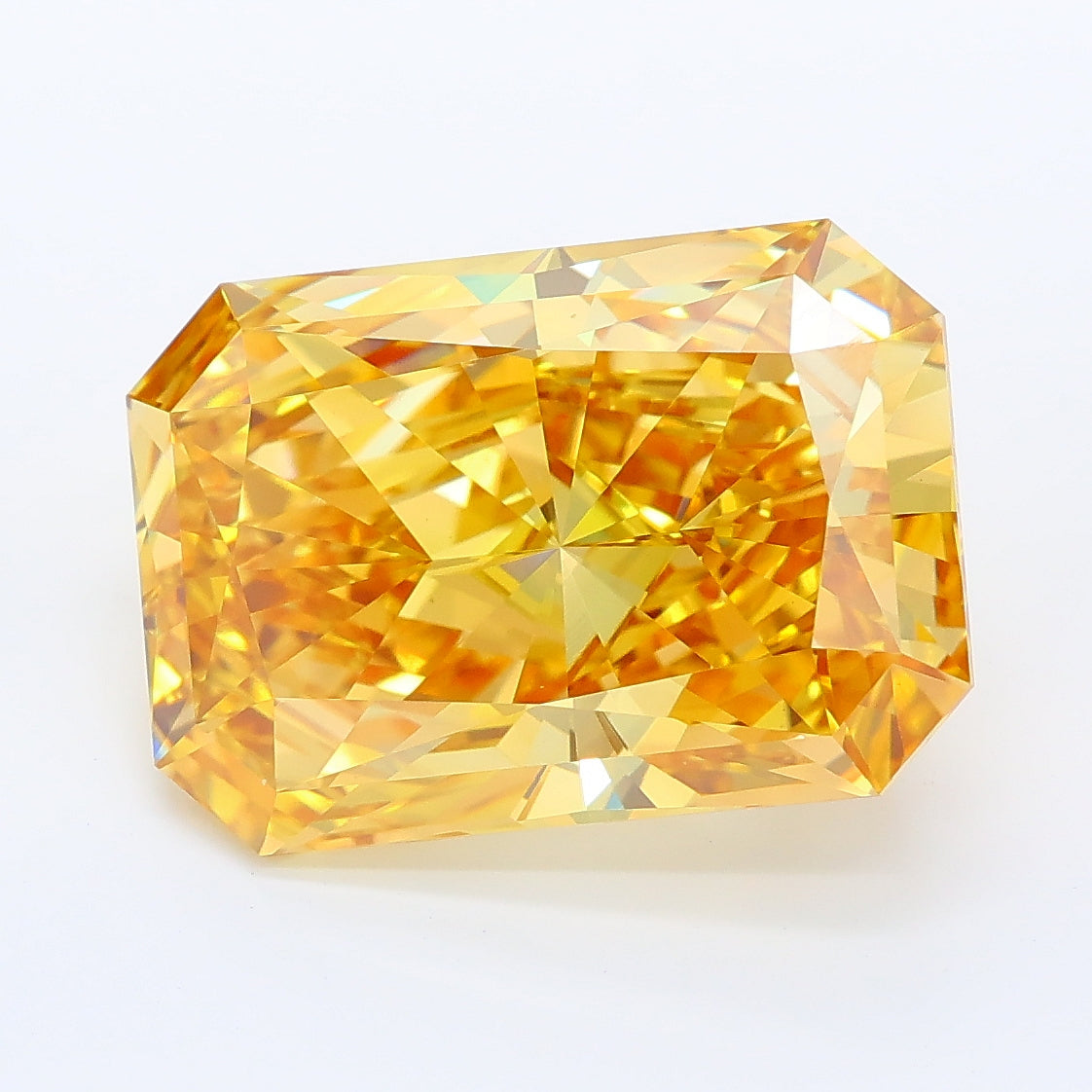 7.02ct Radiant Lab Grown diamond, stone 43798