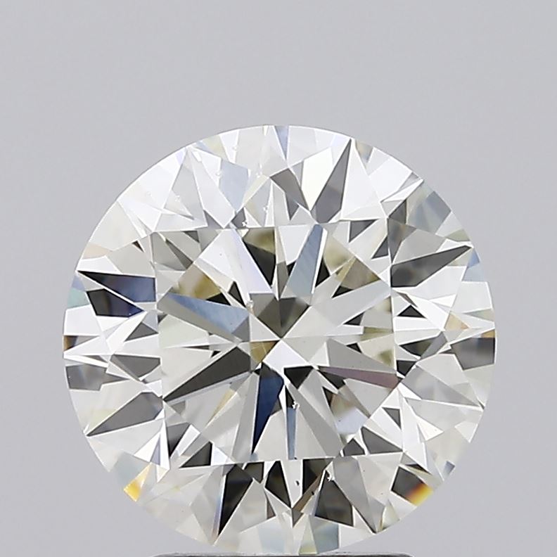 3.02ct Round Lab Grown diamond, stone 5856
