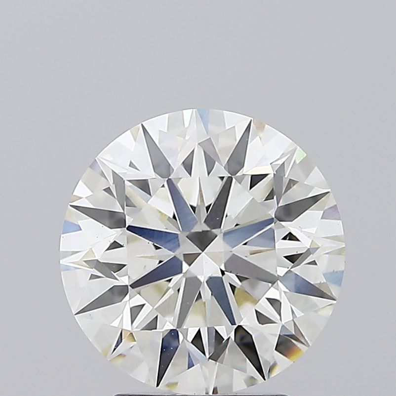 3.07ct Round Lab Grown diamond, stone 7701