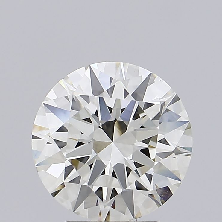 3.07ct Round Lab Grown diamond, stone 7765