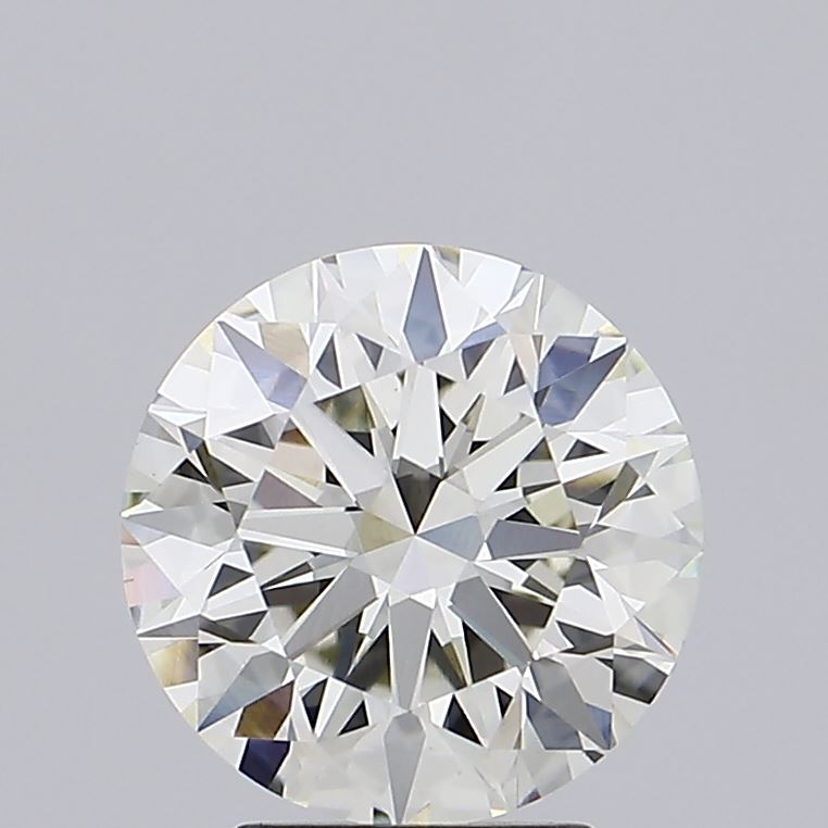 3.02ct Round Lab Grown diamond, stone 7772
