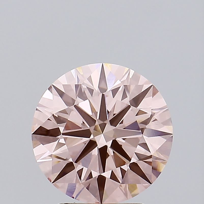 3.11ct Round Lab Grown diamond, stone 8522